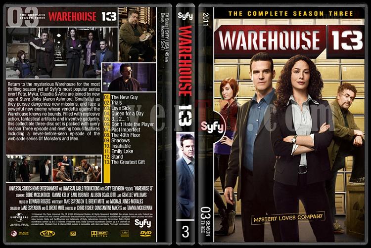 Warehouse 13 (Seasons 1-4) - Custom Dvd Cover Set - English [2009-?]-3jpg