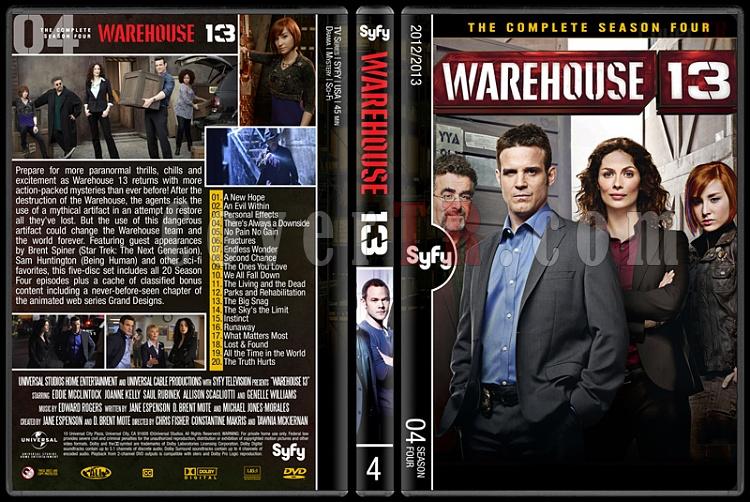 Warehouse 13 (Seasons 1-4) - Custom Dvd Cover Set - English [2009-?]-4jpg