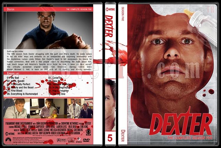 Dexter (Seasons 1-8) - Custom Dvd Cover Set - English [2006-2013]-5jpg