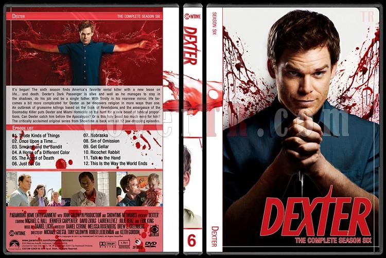 Dexter (Seasons 1-8) - Custom Dvd Cover Set - English [2006-2013]-6jpg