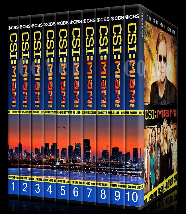 CSI: Miami (Seasons 1-10) - Custom Dvd Cover Set - English [2002-2012]-0jpg