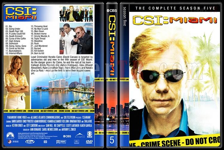 CSI: Miami (Seasons 1-10) - Custom Dvd Cover Set - English [2002-2012]-5jpg