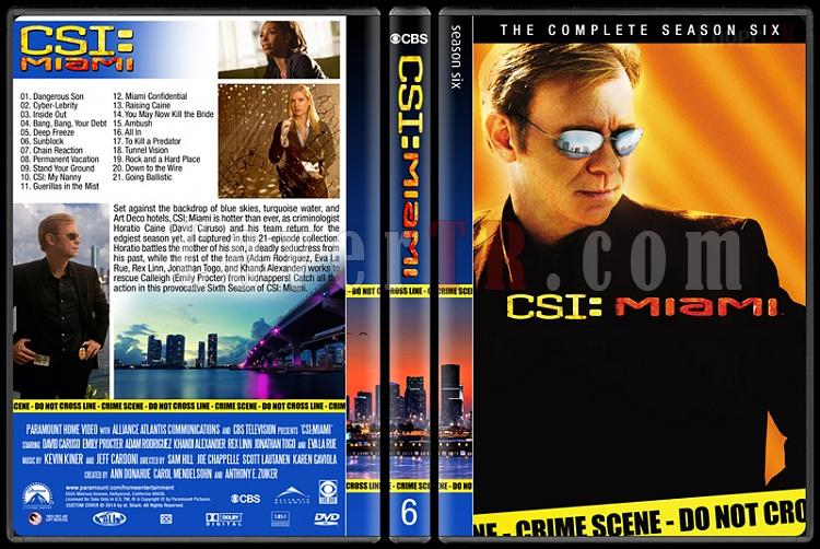 CSI: Miami (Seasons 1-10) - Custom Dvd Cover Set - English [2002-2012]-6jpg