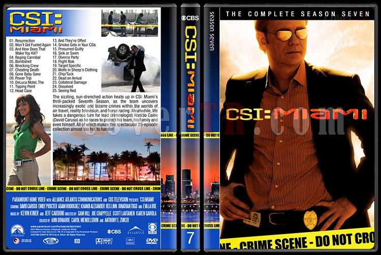 CSI: Miami (Seasons 1-10) - Custom Dvd Cover Set - English [2002-2012]-7jpg