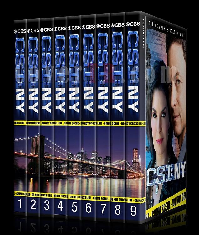 CSI: NY (Seasons 1-9) - Custom Dvd Cover Set - English [2004-2013]-0jpg