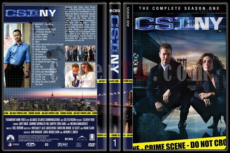 CSI: NY (Seasons 1-9) - Custom Dvd Cover Set - English [2004-2013]-1jpg