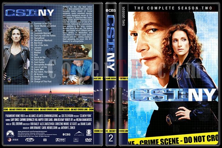 CSI: NY (Seasons 1-9) - Custom Dvd Cover Set - English [2004-2013]-2jpg