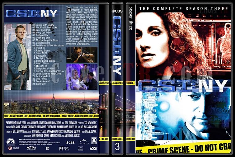 CSI: NY (Seasons 1-9) - Custom Dvd Cover Set - English [2004-2013]-3jpg