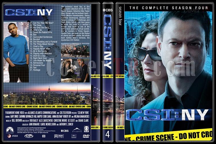 CSI: NY (Seasons 1-9) - Custom Dvd Cover Set - English [2004-2013]-4jpg