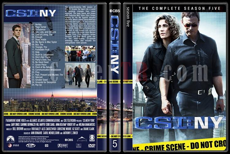 CSI: NY (Seasons 1-9) - Custom Dvd Cover Set - English [2004-2013]-5jpg