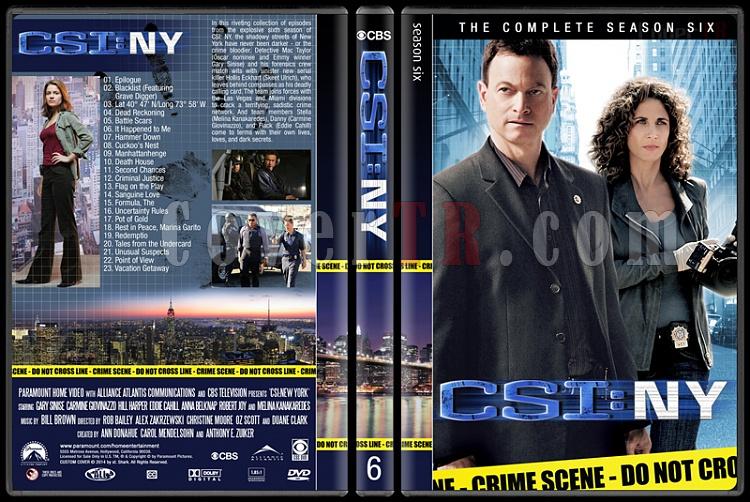 CSI: NY (Seasons 1-9) - Custom Dvd Cover Set - English [2004-2013]-6jpg