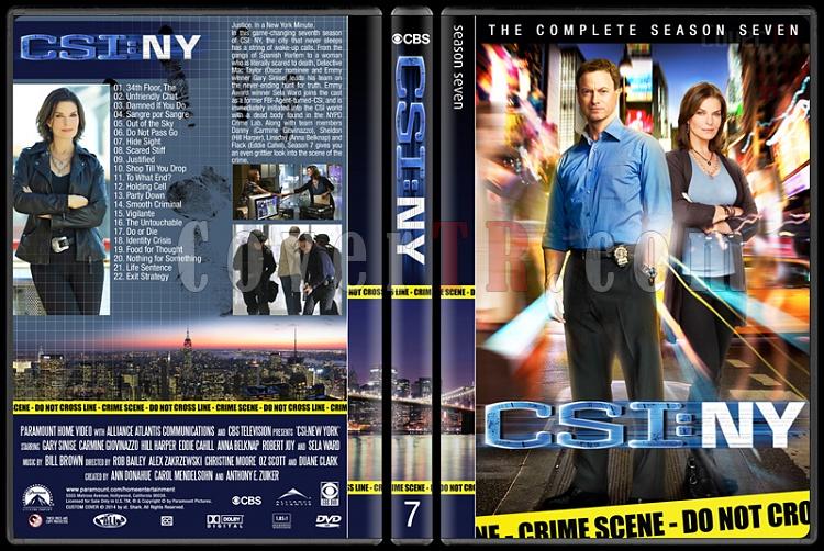 CSI: NY (Seasons 1-9) - Custom Dvd Cover Set - English [2004-2013]-7jpg