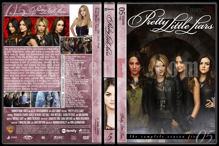 Pretty Little Liars (Seasons 1-5) - Custom Dvd Cover - English [2010- ?]-5jpg