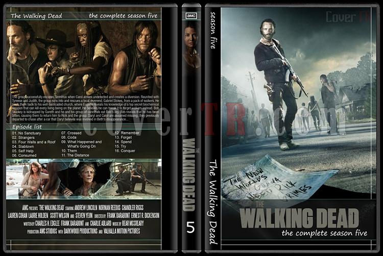 The Walking Dead (Seasons 1-5) - Custom Dvd Cover Set - English [2010-?]-51jpg