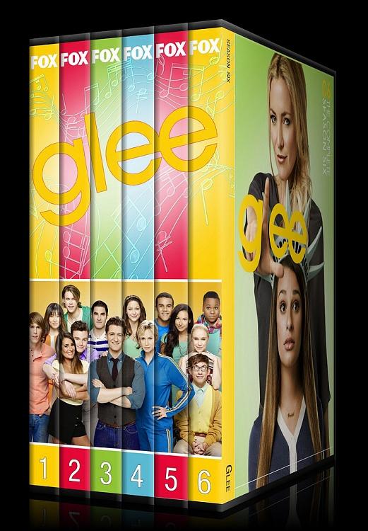 Glee Seasons 1 6 Custom Dvd Cover Set English 09 15 Covertr