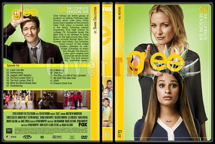 Glee Seasons 1 6 Custom Dvd Cover Set English 09 15 Covertr