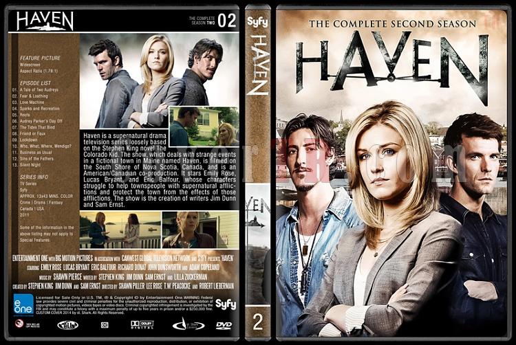 Haven (Seasons 1-4) - Custom Dvd Cover Set - English [2010-?]-2jpg