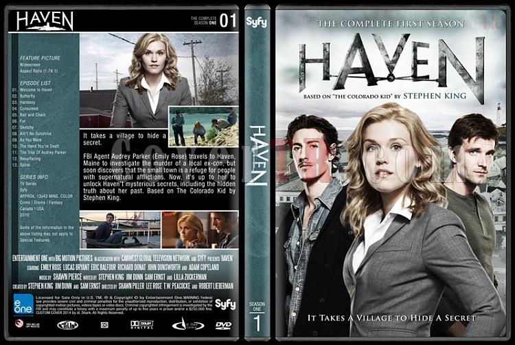 Haven (Seasons 1-4) - Custom Dvd Cover Set - English [2010-?]-1jpg