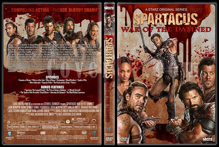 Spartacus (All Seasons) - Custom Dvd Cover Set - English [2010-2013]-5jpg