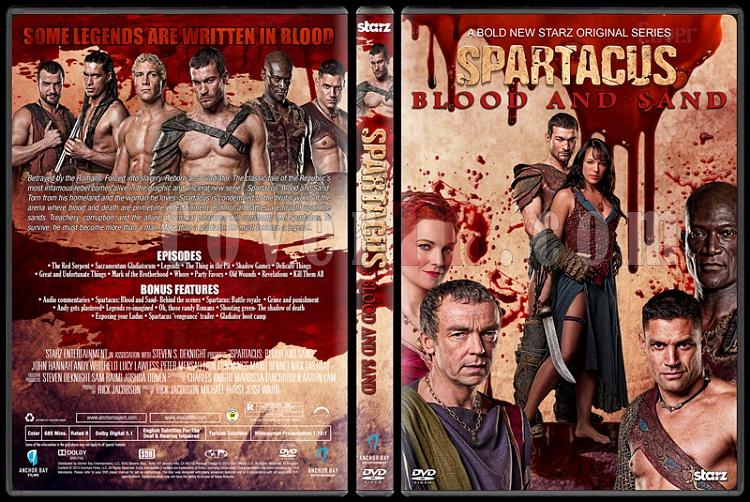 Spartacus (All Seasons) - Custom Dvd Cover Set - English [2010-2013]-2jpg