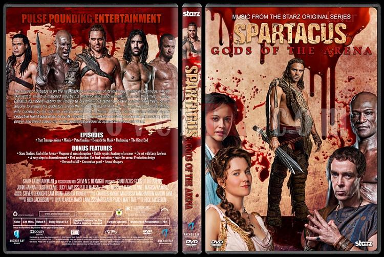 Spartacus (All Seasons) - Custom Dvd Cover Set - English [2010-2013]-3jpg