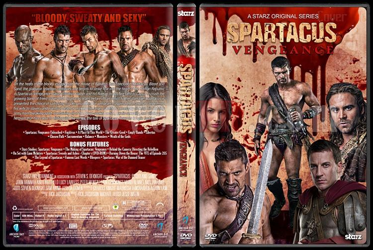 Spartacus (All Seasons) - Custom Dvd Cover Set - English [2010-2013]-4jpg