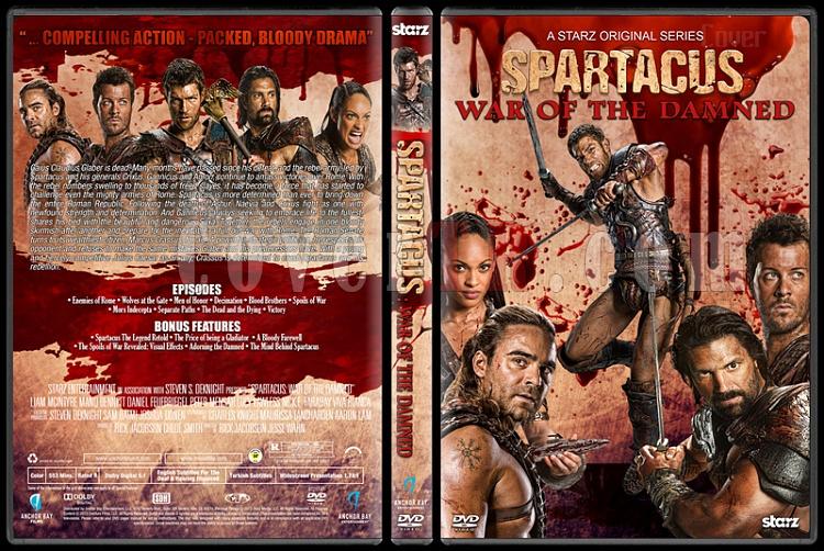 Spartacus (All Seasons) - Custom Dvd Cover Set - English [2010-2013]-5jpg