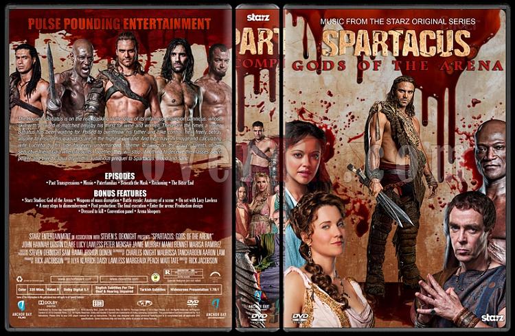 Spartacus (The Complete Series) - Custom Dvd Cover Set - English [2010-2013]-3jpg