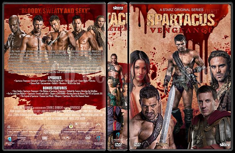 Spartacus (The Complete Series) - Custom Dvd Cover Set - English [2010-2013]-4jpg