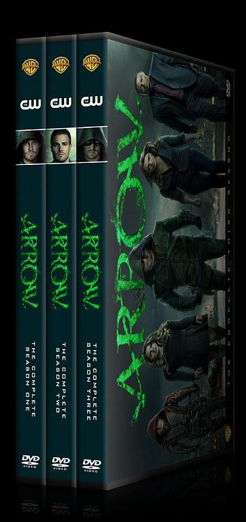 Arrow (Seasons 1-3) - Custom Dvd Cover Set - English [2012-?]-previewjpg