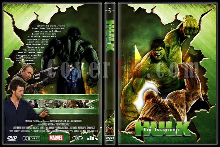 Hulk Collection - Custom Dvd Cover Set - English [2003-2008]-incredible-hulkjpg