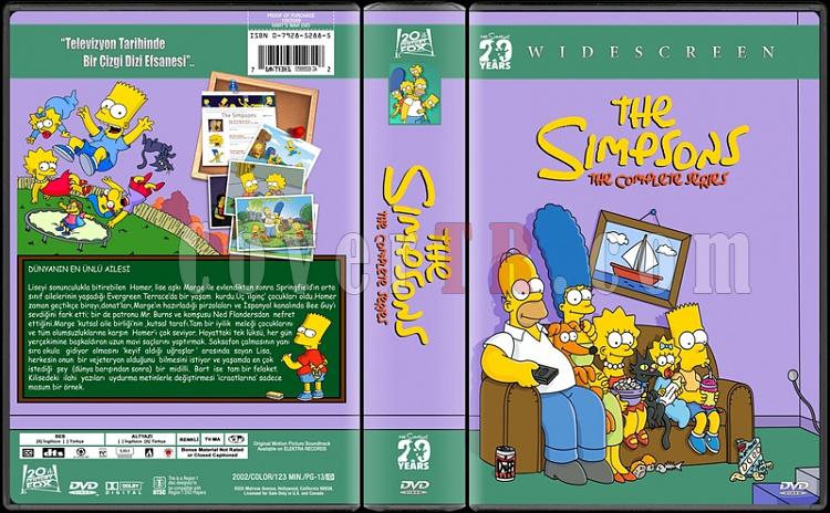 The Simpson (TV Series 1989) - Custom Dvd Cover Set - Trke [1989-?]-1jpg