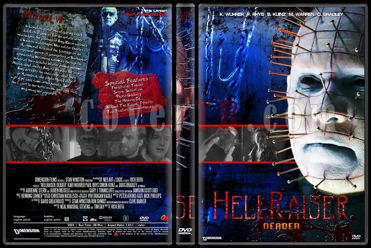 Hellraiser Collection - Custom Dvd Cover Set - English [1987-2005]-7jpg