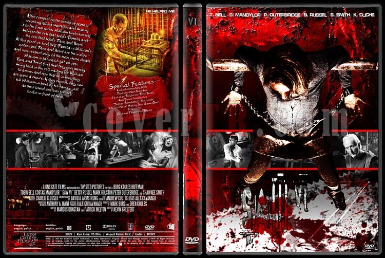 Saw Collection - Custom Dvd Cover Set - English [2004-2010]-6jpg