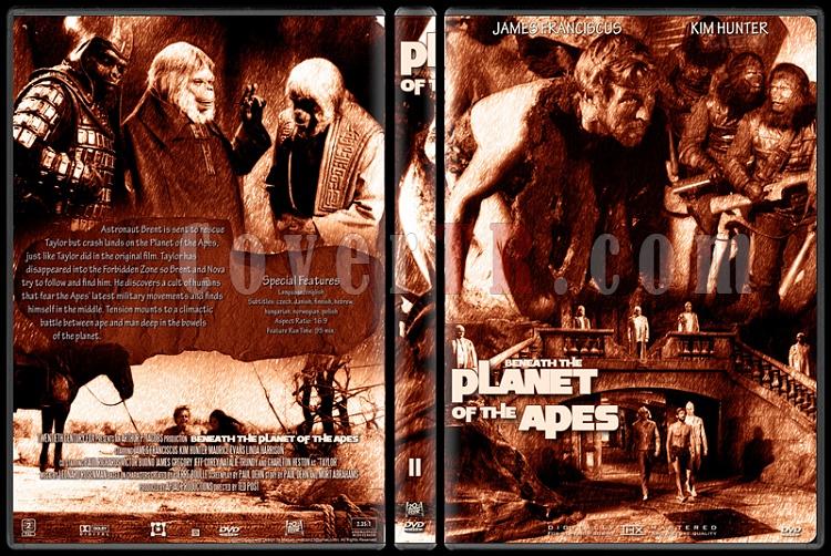 Planet Of The Apes Collection - Custom Dvd Cover Set - English [1968-2001]-2jpg