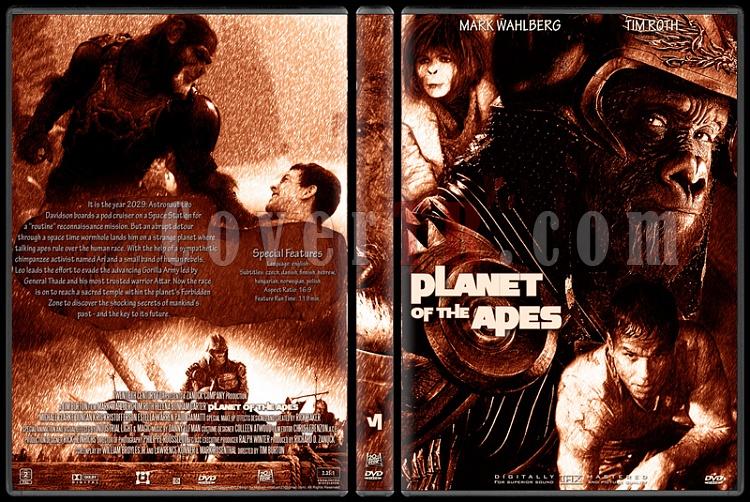 Planet Of The Apes Collection - Custom Dvd Cover Set - English [1968-2001]-6jpg