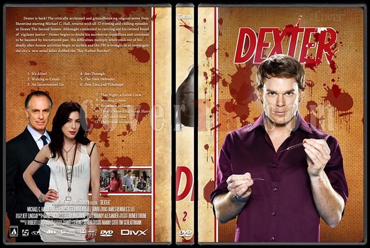 Dexter (Season 1-8) - Custom Dvd Cover Set - English [2003-2013]-dexter-jano846-season-2jpg