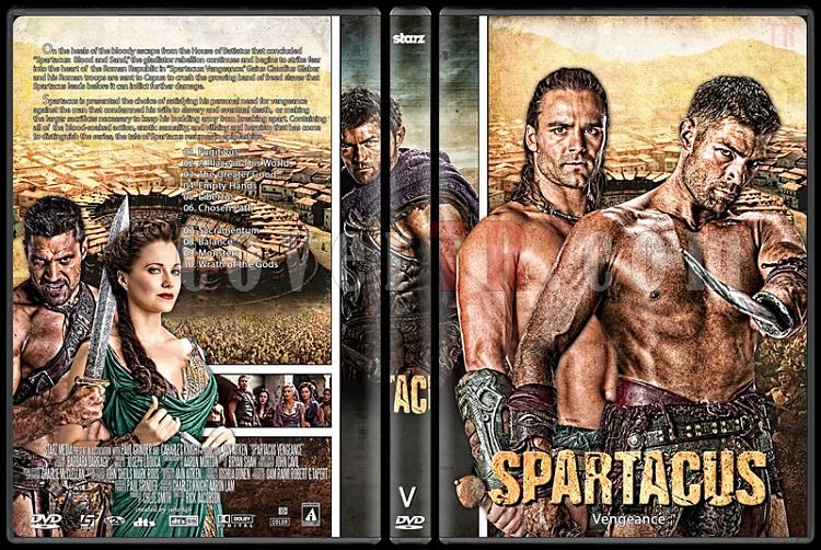 Spartacus (Season 1-4) - Custom Dvd Cover Set - English [2010-2013]-spartacus_3-vengeancejpg