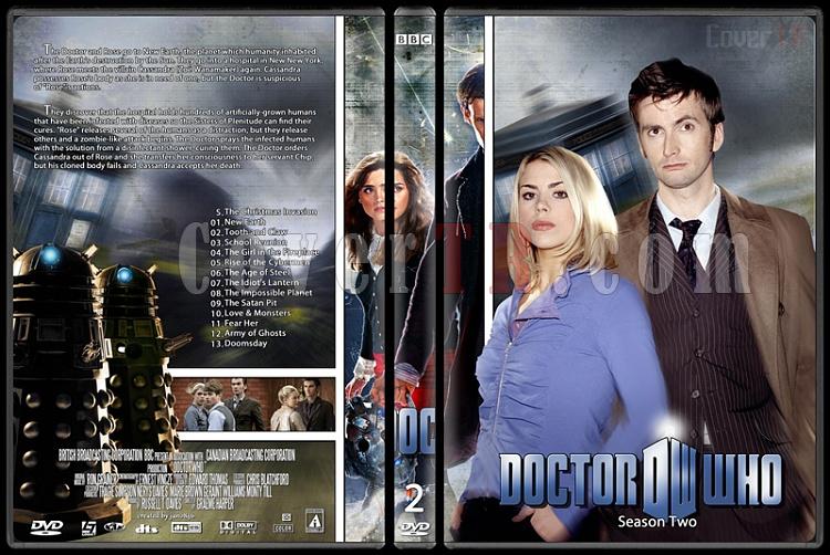 Doctor Who (Season 1-8) - Custom Dvd Cover Set - English [2005-?]-doctor_who-season-2jpg