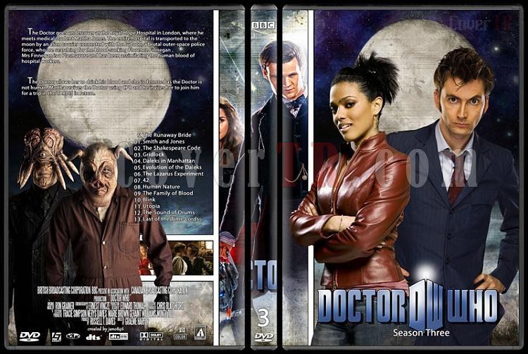 Doctor Who (Season 1-8) - Custom Dvd Cover Set - English [2005-?]-doctor_who-season-3jpg