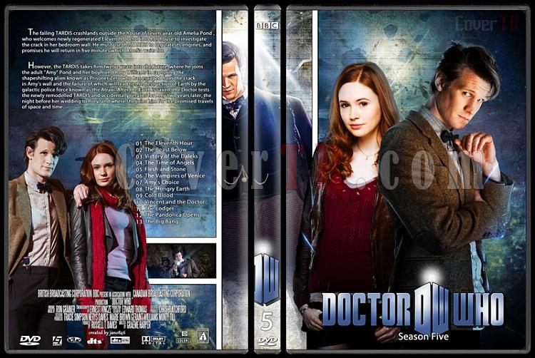 Doctor Who (Season 1-8) - Custom Dvd Cover Set - English [2005-?]-doctor_who-season-5jpg