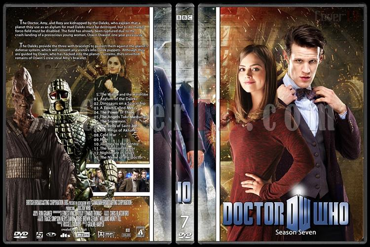 Doctor Who (Season 1-8) - Custom Dvd Cover Set - English [2005-?]-doctor_who-season-7jpg