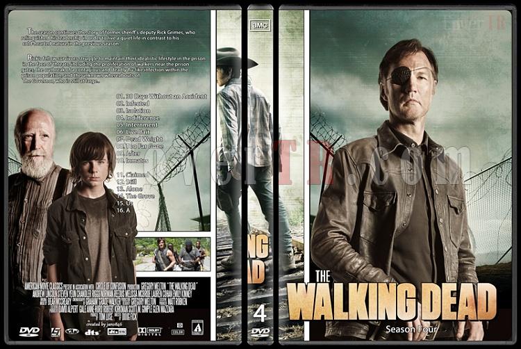 The Walking Dead (Season 1-4) - Custom Dvd Cover Set - English [2010-?]-the_walking_dead-season-4jpg