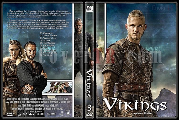 Vikings (Season 1-3) - Custom Dvd Cover Set - English [2013-?]-vikings_season_threejpg