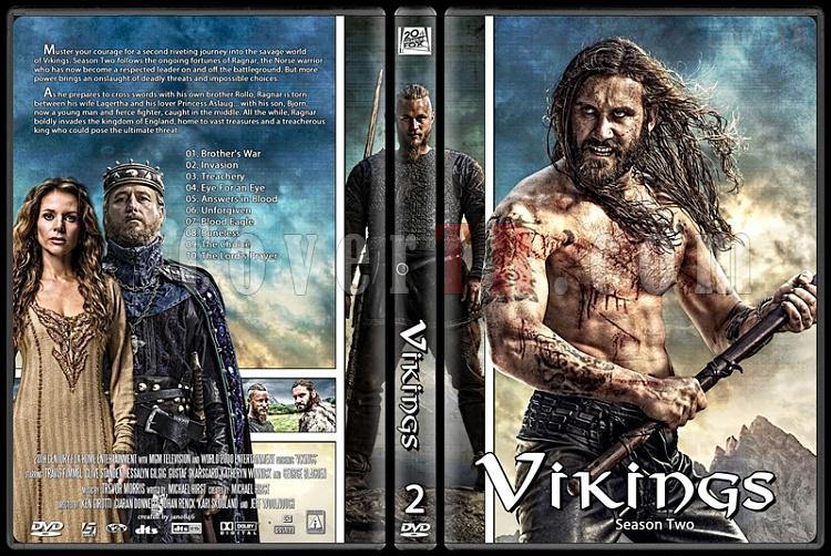 Vikings (Season 1-3) - Custom Dvd Cover Set - English [2013-?]-vikings_season_twojpg