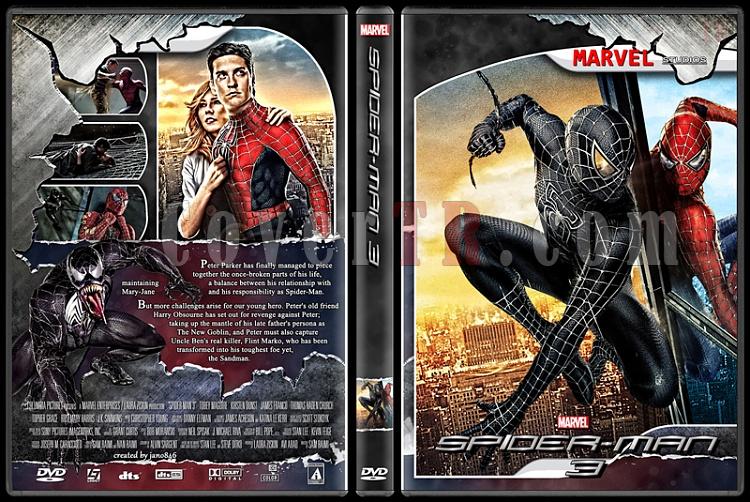 Spider-Man Collection - Custom Dvd Cover - English [2002-2014]-spider-man_3jpg