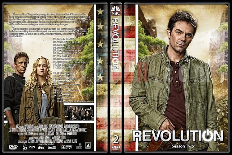 Revolution (Season 1-2) - Custom Dvd Cover Set - English [2012-2014]-revolution-season-2jpg