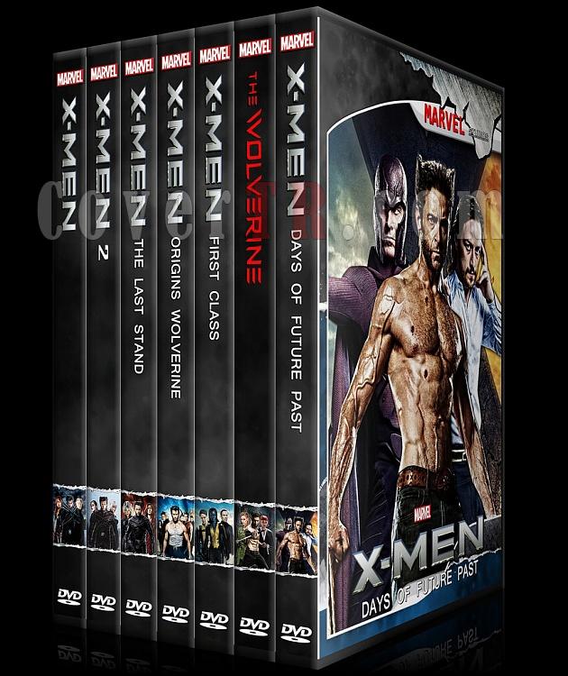 X-Men and The Wolverine Collection - Custom Dvd Cover Set - English [2000-2014]-x-men_alljpg