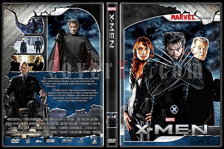 X-Men and The Wolverine Collection - Custom Dvd Cover Set - English [2000-2014]-x-menjpg