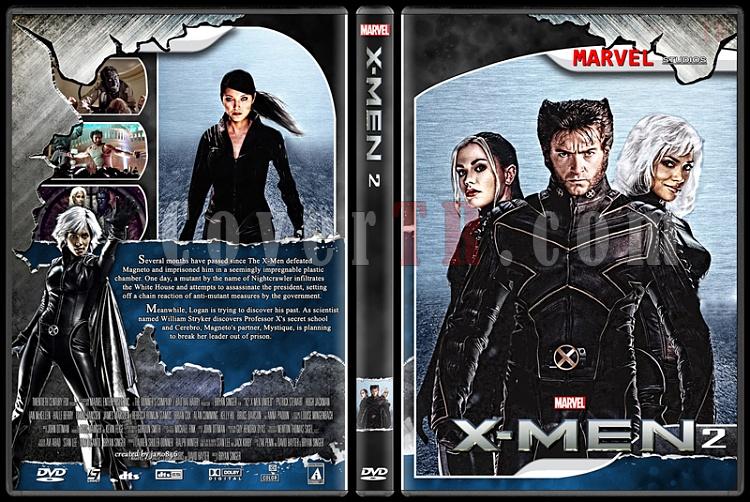 X-Men and The Wolverine Collection - Custom Dvd Cover Set - English [2000-2014]-x-men_2jpg